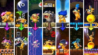 New Super Mario Bros. 2 Koopaling Boss Rush In Super Mario Maker 2