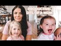 TRYING TO GET IT ALL DONE! PRODUCTIVE DAY IN THE LIFE OF A MOM OF TWO | MARYSSA ALBERT