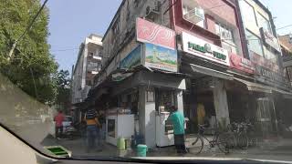 सफ़र Kailash Colony ki Main Market ka, #SouthDelhi | Drive Through into Kailash Colony Market & GK-1