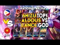 SHIZU TOP 1 ALDOUS VS LANCE GOD OF TEAM PH