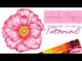 Poppy Flower Painting Tutorial // Watercolor Tutorial // Beginner Watercolor Tutorial