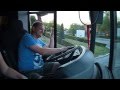 Citaro-Drift (Kreisverkehr)