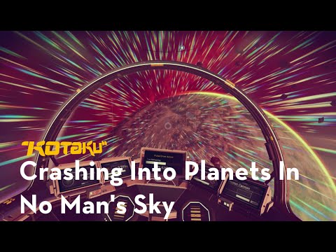 No Man's Sky Mod Lets You Crash Into Planets