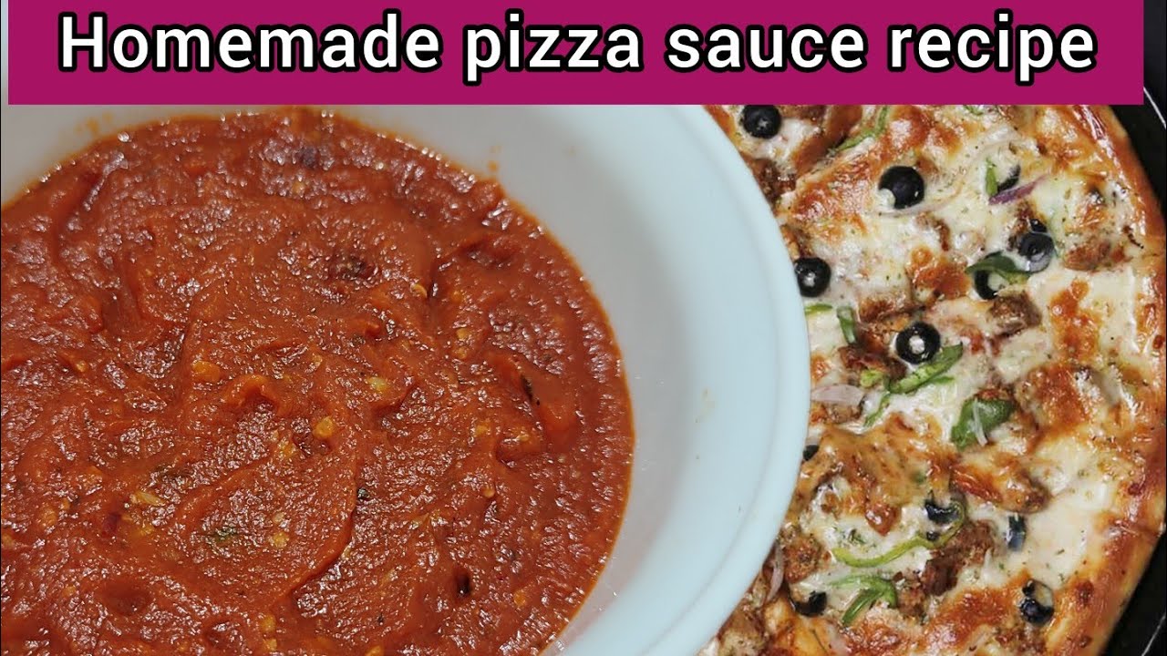 Homemade pizza sauce recipe pizza sauce banane ka tarika sauce