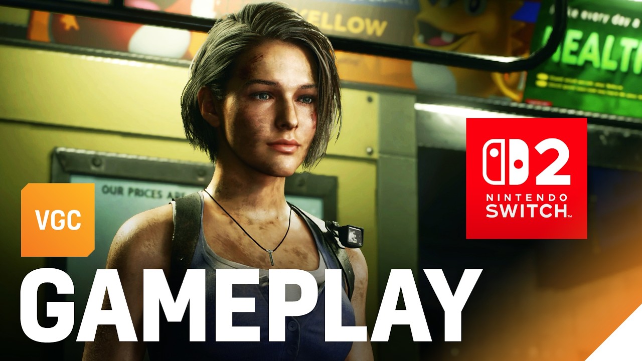 Resident Evil 3 Nintendo Switch 2 Gameplay
