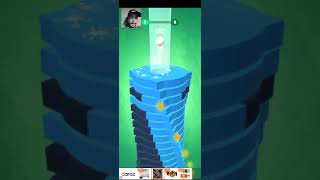 Drop stack ball-fall helix blast crash level 5 3d gameplay android #game #shorts screenshot 5