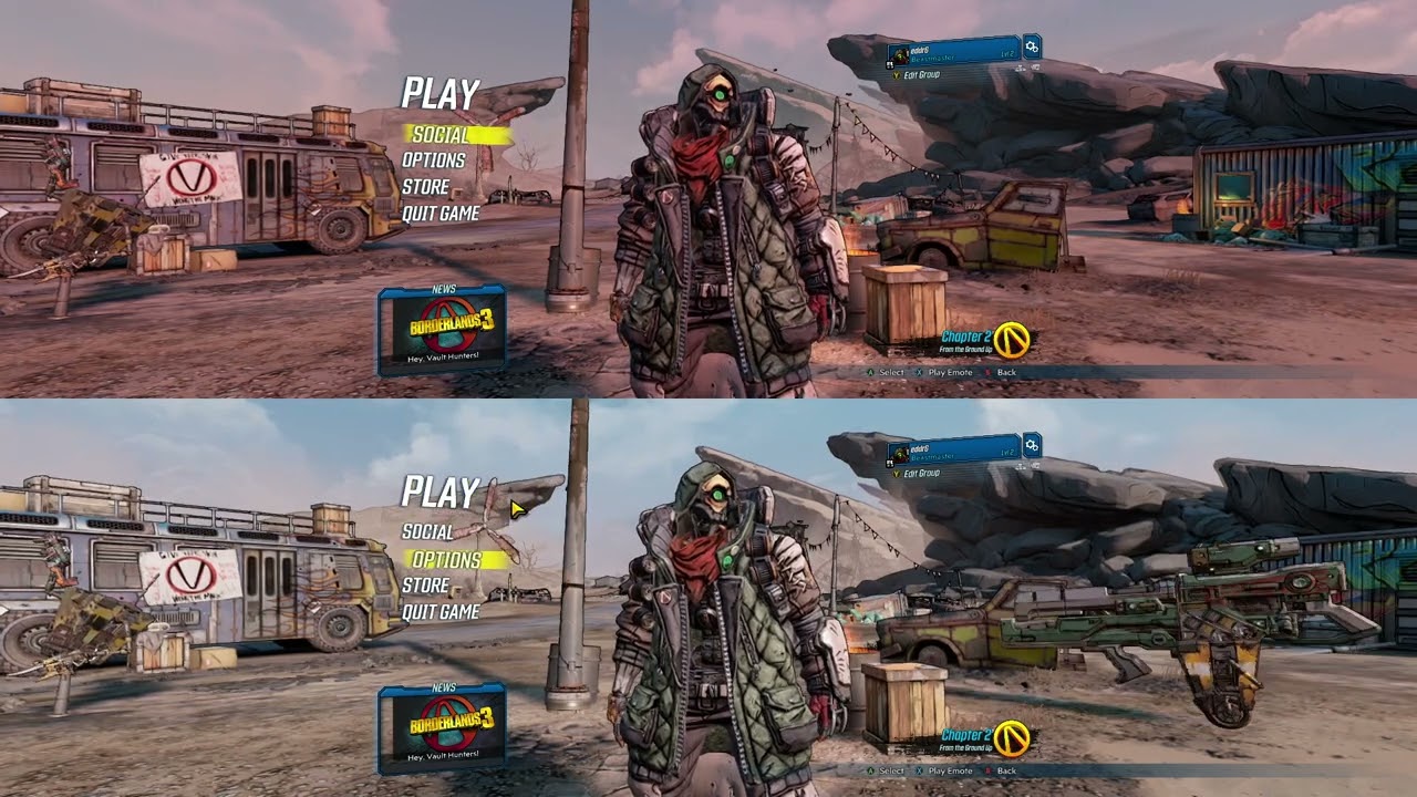 HowTo: Borderlands 3 Splitscreen PC Tutorial : r/localmultiplayergames