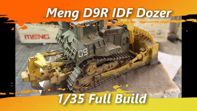 Model Kits - AMT - 1086 - Construction Bulldozer Plastic Model Kit Paint  and Glue required </i> The Construction Bulldozer is a dream for  detail-oriented modelers. Featuring over 80 parts just in