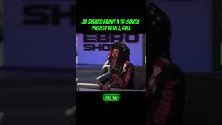 JID speaks about a 15-songs project with J. Cole #shorts