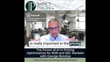 Impact Pricing podcast: The Power of AI in Price Optimization