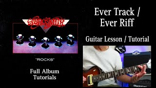 Rocks - Aerosmith. Every Track / Every Riff. Guitar Lesson / Tutorial.