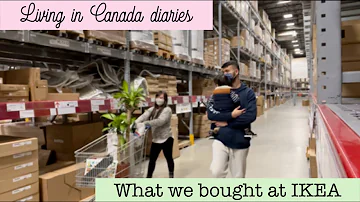 IKEA SHOP WITH ME | IKEA HAUL | IKEA DAY | Living in Canada diaries | Kaibelle's Mama