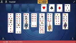 FreeCell Easy II Play the 7♠ to the Foundation