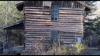 I Bought An Abandoned Log Cabin that was built in 1780  bushcraft Part 2