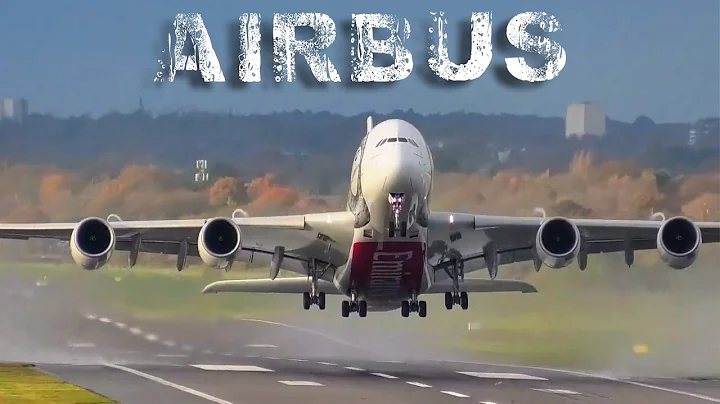 The A380 Giant ! ✈️Taking Off from Birmingham Airport ( BHX )