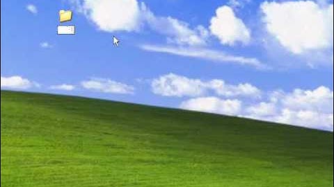 WINDOWS XP TRICK HOW TO MAKE A INVISIBLE FOLDER