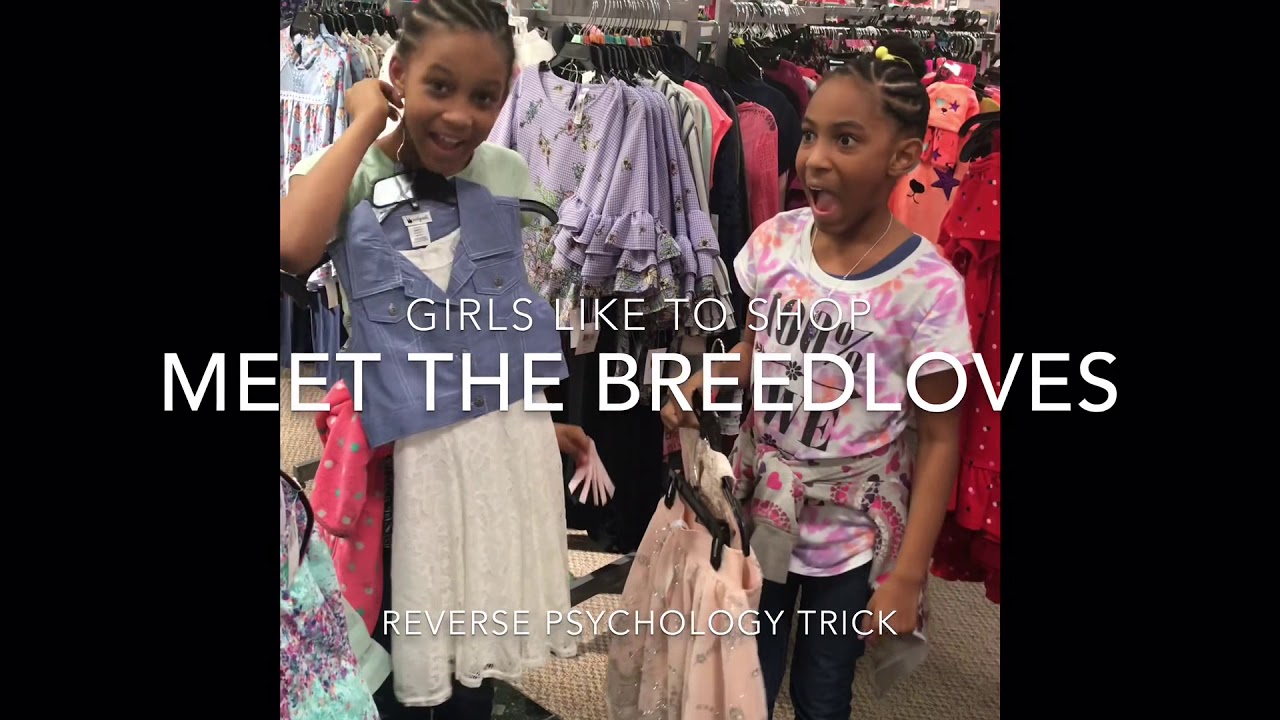 Girls love to shop! - YouTube