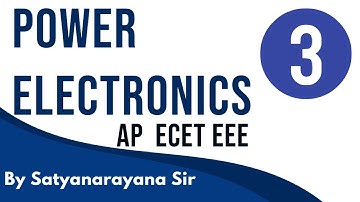 POWER ELECTRONICS | AP ECET | EEE CLASSES | 2018 PREVIOUS YEAR SOLUTIONS | a la education | Diploma