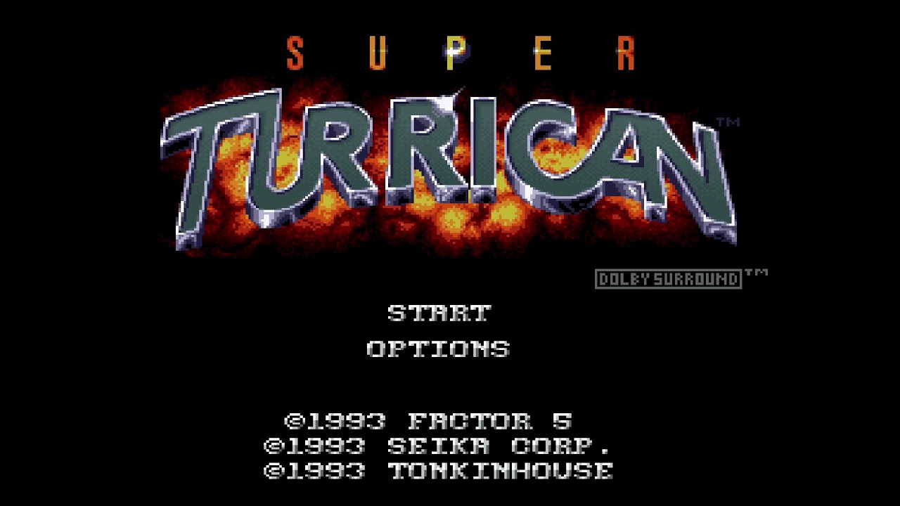 スーパータリカン 4K / 60fps longplay] Super Turrican / スーパータリカン
