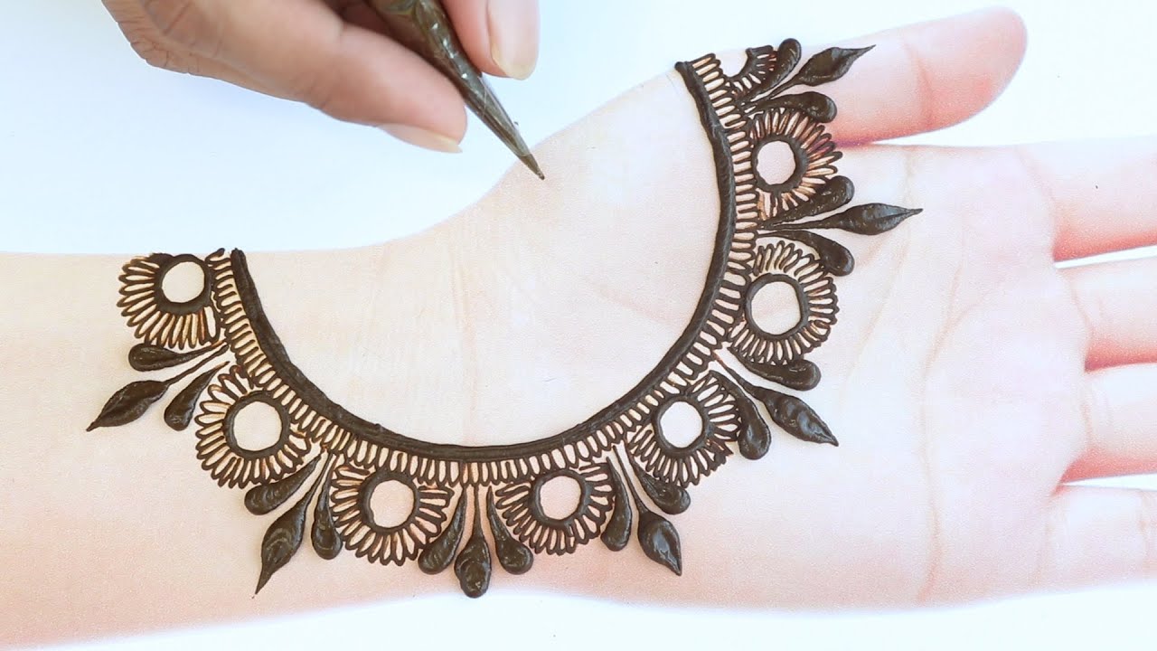 Beautiful Front Hand Mehndi Design 2020 | Simple Mehndi | Easy Mehndi ...