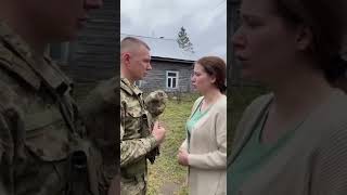 Солдат сообщает жене и падшем муже в ходе контрнаступления СВО #shorts