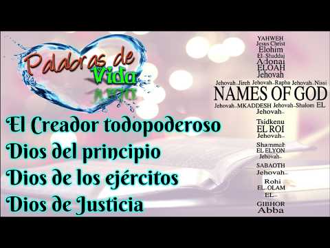 Nombres De Dios Y Su Significado Series Biblicas En Espanol