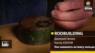 видео: Часть 48. Как заменить вставку кольца. Rodbuilding с Дмитрием Ганеевым. Anglers Lab картинка: Часть 48. Как заменить вставку кольца. Rodbuilding с Дмитрием Ганеевым. Anglers Lab