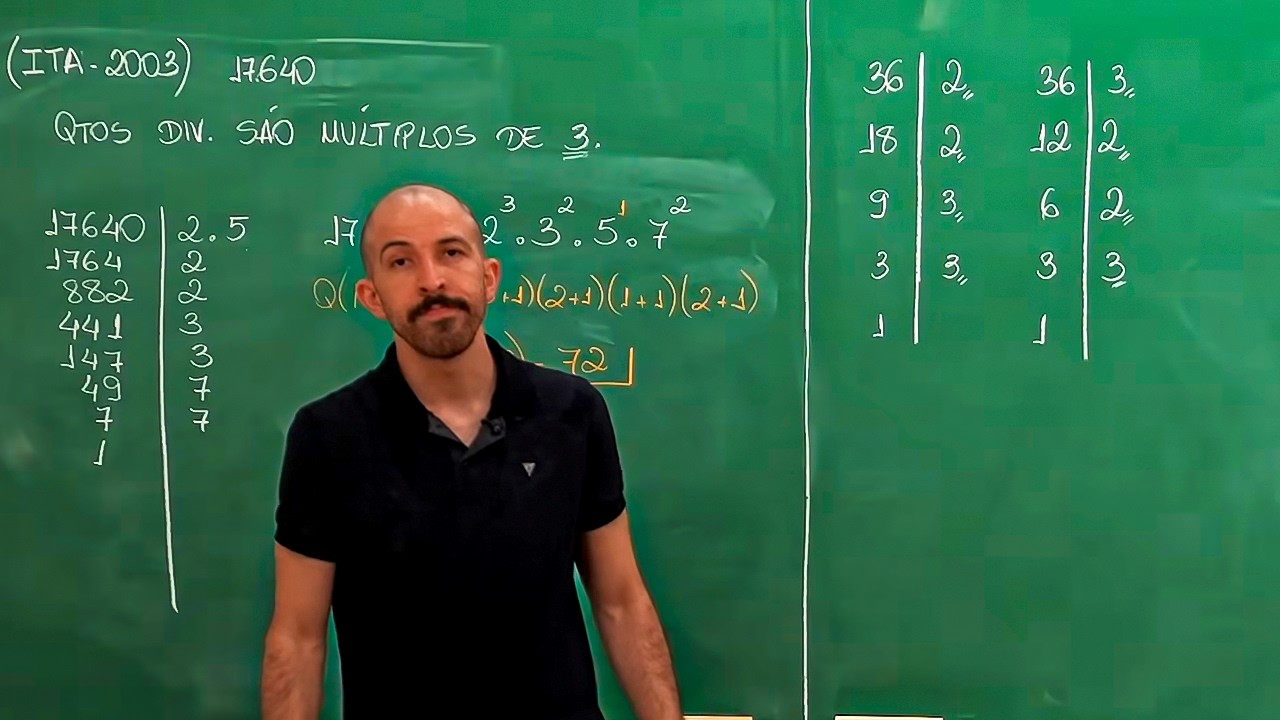 Questão do ITA 2003: Aula de Teoria dos Números p  IME ITA