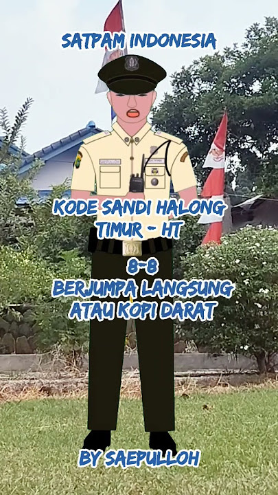 KODE SANDI HT SATPAM @TheGuardforce