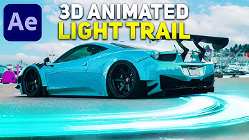 3D LIGHT TRAIL EFFECT - AFTER EFFECTS *NO PLUGINS*