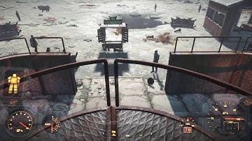 Fallout 4 Base building with wasteland workshop star light drive in/4