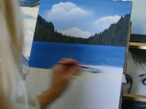 How to Paint Water With Acrylics 