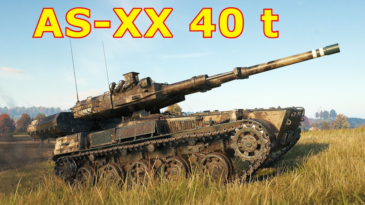 AS-XX 40 t : Tier XI French Medium Tank - World of Tanks.