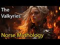 Who were the valkyries  norse mythology explained  norse mythology stories  asmr sleep stories
