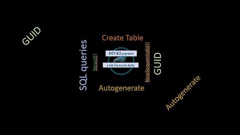 SQL Query GUID Autogenerate