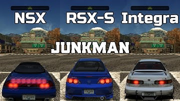 Acura NSX vs Acura RSX-S vs Acura Integra Type R - NFS MW Redux V3 - WHICH IS FASTEST ?