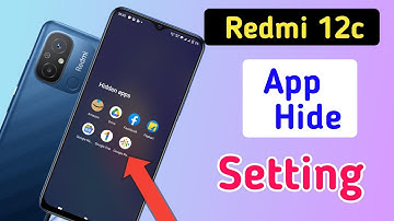 Redmi 12c mein app ko hide kaise kare / redmi 12c app hide / app hide setting