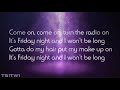 COME ON COME ON TURN THE RADIO ON Original Lyrics SIA CHEAP THRILL 