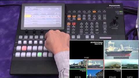 AW-HS410 9/12 Video Memory Settings