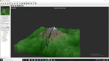 Creating a mountain in world machine