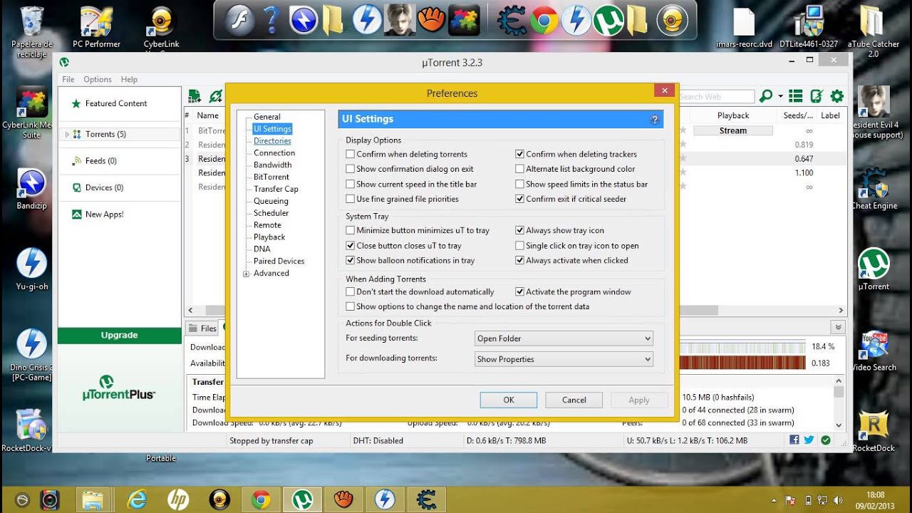 COMO ACELERAR EL UTORRENT al 100 % - SIN PROGRAMAS - YouTube