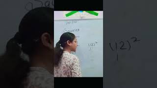 🔢 Square Trick in 60 Seconds! Fast Maths, Easy Learning. 📚 #Shorts #Maths #SquareTrick