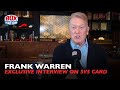 Frank warren fires off brutal warning to eddie hearn  matchroom about 5v5 card