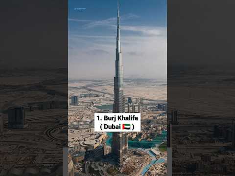 Top 10 Tallest Buildings In the World 🌍🔥 #top10 #top10ner #burjkhalifa #shorts