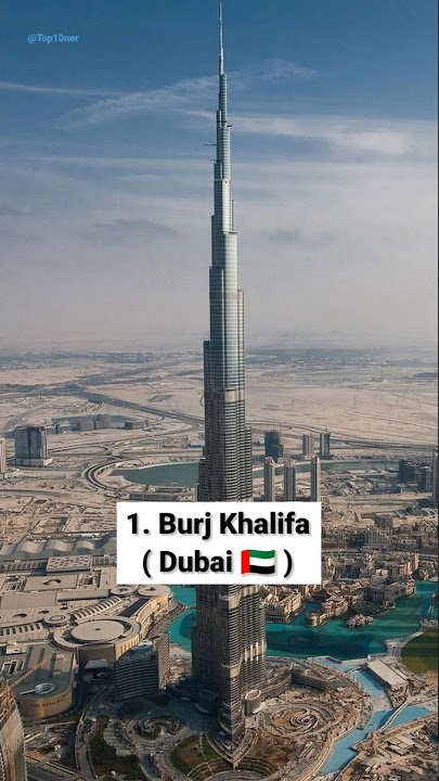 Top 10 Tallest Buildings In the World 🌍🔥 #top10 #top10ner #burjkhalifa #shorts