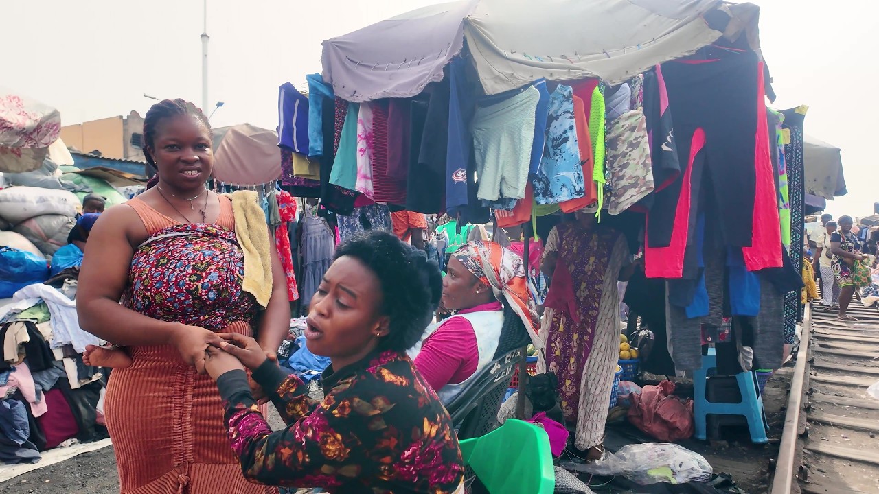 OPEN AFRICAN MARKET WALK GHANA ACCRA MAKOLA 26/FEB/2026