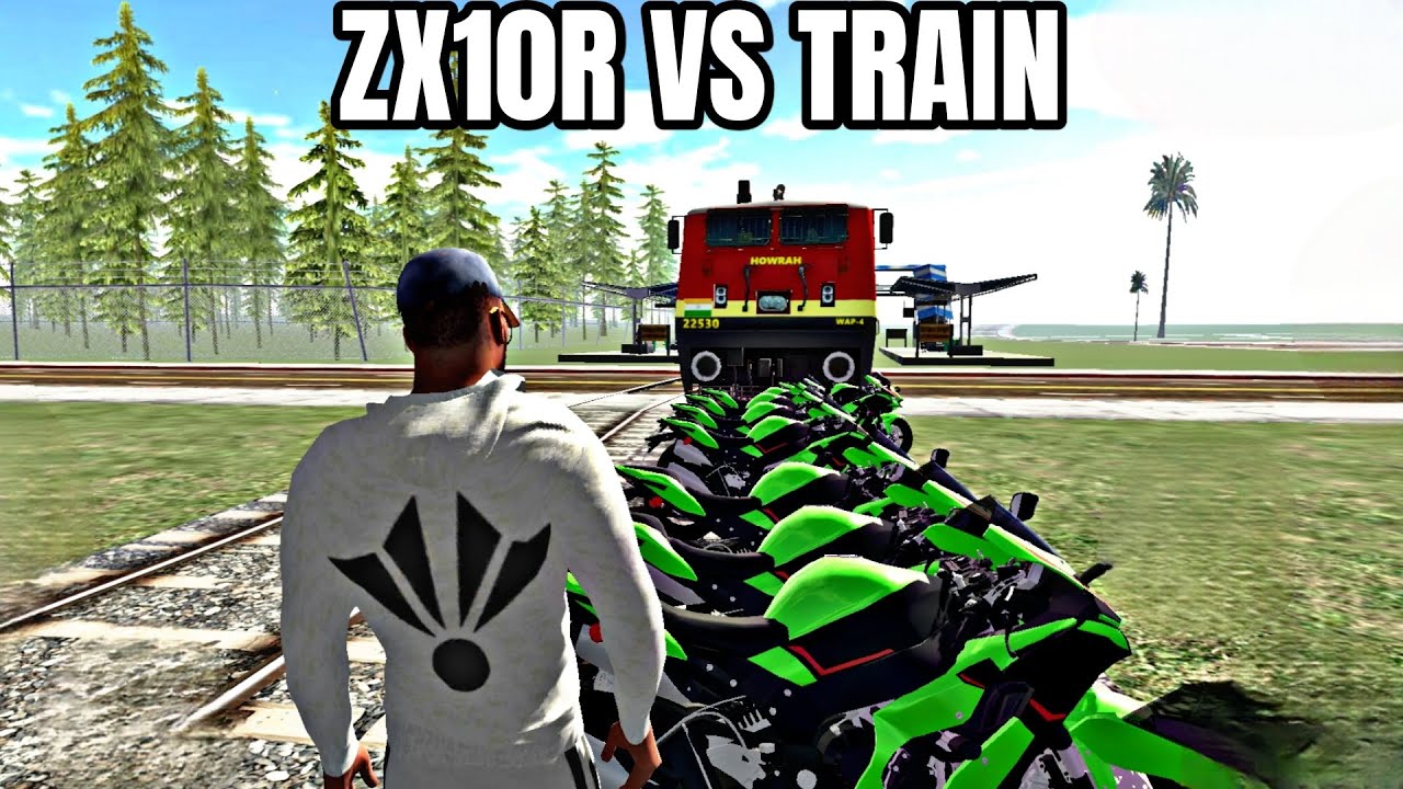 Bike vs Train 🚂💥 | Indian Bike Driving 3D