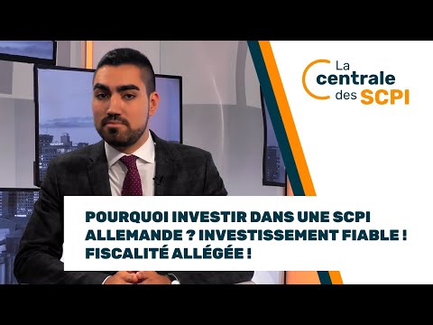 Miniature de la vidéo : Pourquoi investir dans une SCPI allemande ? Investissement fiable ! Fiscalité allégée !