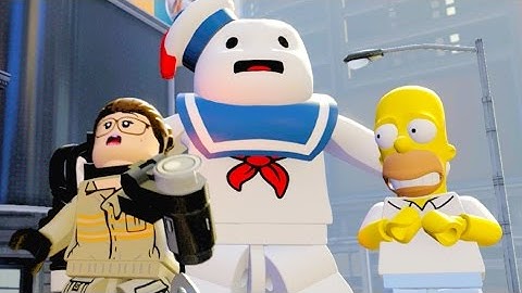 LEGO Dimensions Ghostbusters 2016 World Part 3 All Red/Gold Bricks, Rule Breaker & Restore Locations