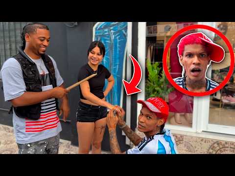 DYON BABY CRACKED UNDER PRESSURE DURING HIS PROPOSAL TO PEPA